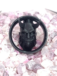 Krampus head Tunnel plug